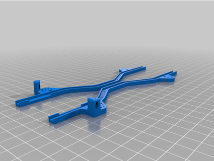 scx24 frame rails beefy remix xthirtyseven 3d print model - Mito3D