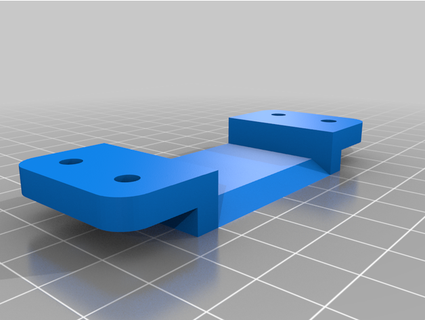 ruban mesure mur support Écossais 3d print model - Mito3D