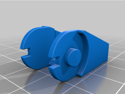 x z chain rail end voron 24 formbot kit richardjean 3d print model - Mito3D