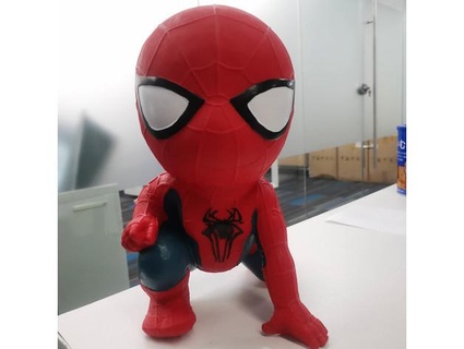 spider-man generated revopoint pop 3d print model - Mito3D