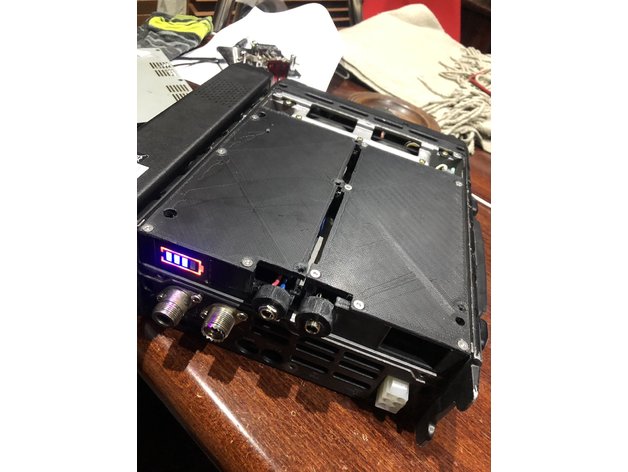 yaesu ft897 interno batería bandejas anthonywalley 3D print model - Mito3D