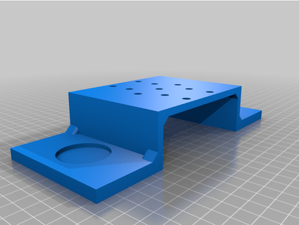 favo mel aeronáutico universal acessório montagem prato scroogemcbuck 3d print model - Mito3D