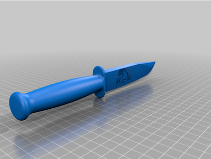 Amerikan bıçak dizel 3d print model - Mito3D