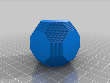 Rhombicuboctahedron 175 Zoll maxrez 3d print model - Mito3D
