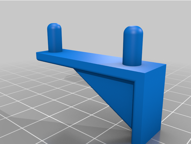 ikea bonde shelf peg ridley 3D print model - Mito3D