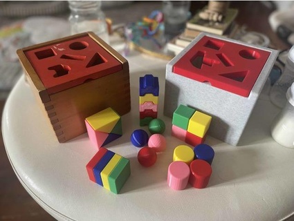 bambino bloccare scatola ghigliottina 3d print model - Mito3D