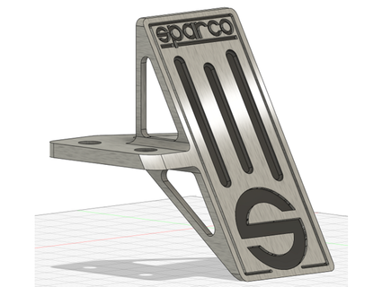 benzetme Sparco stil ayak dayama yeri alu profil 4040 iğrenç 3d print model - Mito3D