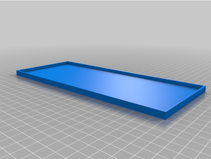 sandpaper holder 1 2 sheet long squeept 3d print model - Mito3D