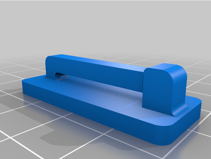 barriera corallina fin Flip flop perizoma toggle clip ifforsey 3d print model - Mito3D
