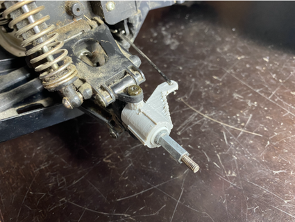 nikko hawg 1 10 rc car transmission steering column replacement llmora 3d print model - Mito3D