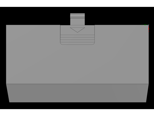 Sony icf 7600d batterie couverture gaine v10 déguisement 3D print model - Mito3D