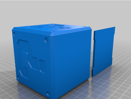 mario item box support free greg bejtlich 3d print model - Mito3D