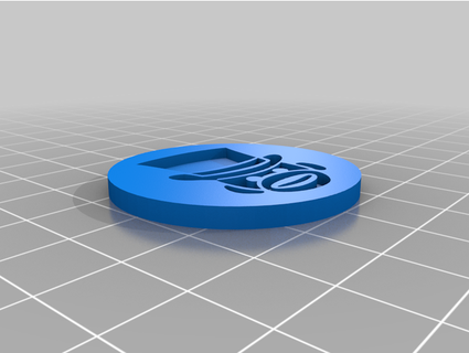 groucho token theron 3d print model - Mito3D