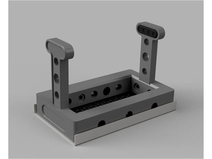 motor cycle battery tray adapter phil maddox 3d print model - Mito3D
