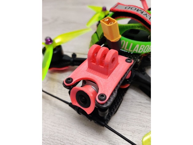 lumenier qav r 2 gopro binmek zaman çubuğu 3D print model - Mito3D