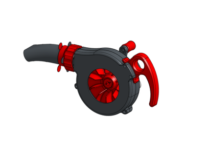 bbq hand blower fan gavitka 3d print model - Mito3D