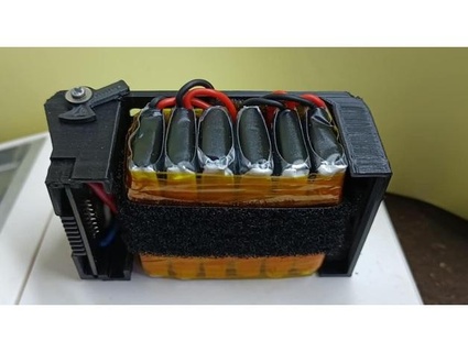 adaptador bateria eachine ex4 jjrc x12 elneto76 3d print model - Mito3D