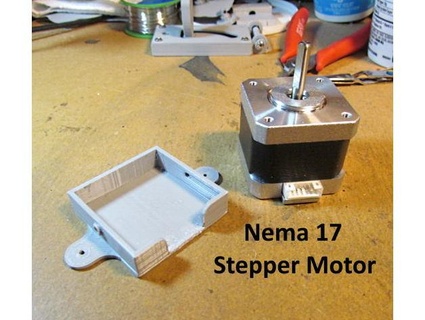 nema 17 stepper motor mount sumner 3d print model - Mito3D