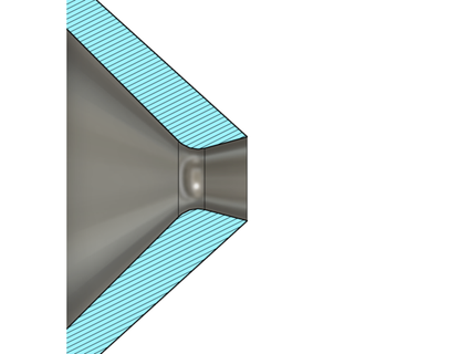 optimized alcohol bottle rocket cuervorc 3d print model - Mito3D