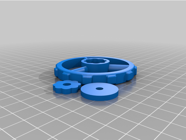 improved ctc a10s amazing & stupidly overcomplicated bed leveling knob assembly faultedlogic 3D print model - Mito3D