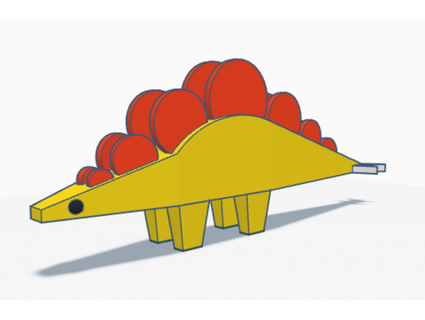 stegosaurus mooraayeelz 3d print model - Mito3D