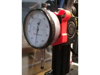 dial gauge holder chriseg 3d print model - Mito3D