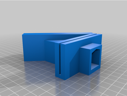 inglete caja 20mm cuadrado perfiles nased0 3d print model - Mito3D