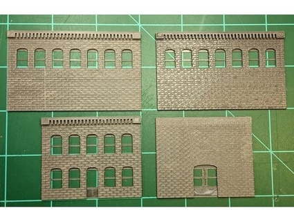 n scale customizable building - v3 maker1755 3d print model - Mito3D