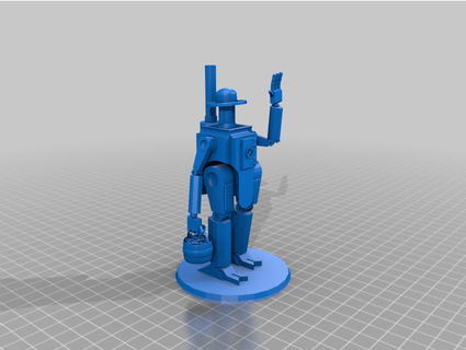moissonneuse bot pendyy 3d print model - Mito3D