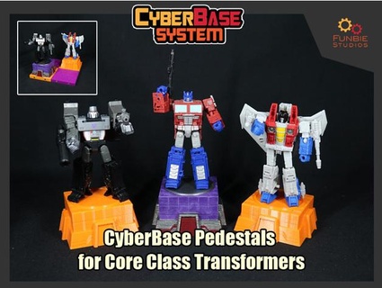 cyberbase system pedestals core class transformers funbiestudios 3d print model - Mito3D