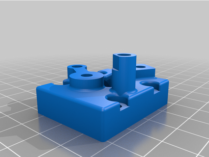flex nimble v3 mount e3d toolchanger zestytech 3d print model - Mito3D