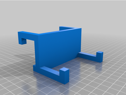 acquario attrezzo titolare supporto clip uomo 3d print model - Mito3D