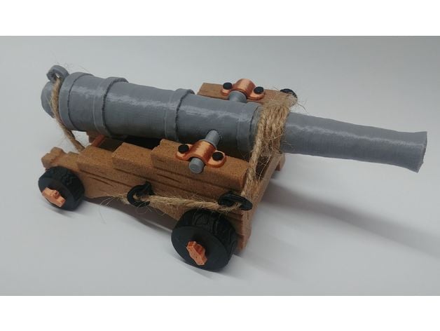 12 pound cannon konstantin 3D print model - Mito3D
