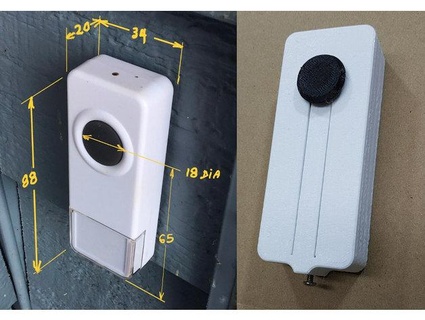 doorbell cover agmcmll 3d print model - Mito3D