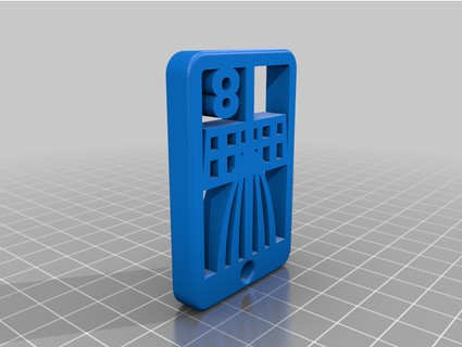 mini disco golf sacchetto tag tcrunch 3d print model - Mito3D