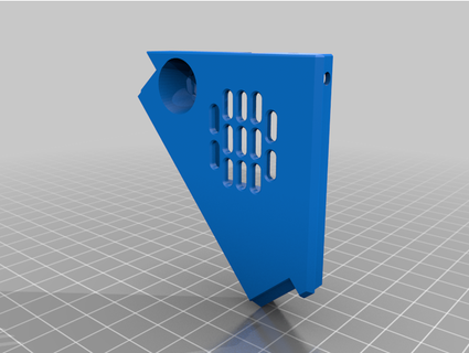 prusa scatola modulare pannello fan lampone pi interruttore intercettori 3d print model - Mito3D