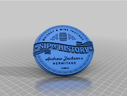 andrew jackson hermitage 2021 sip history pwtrull 3d print model - Mito3D
