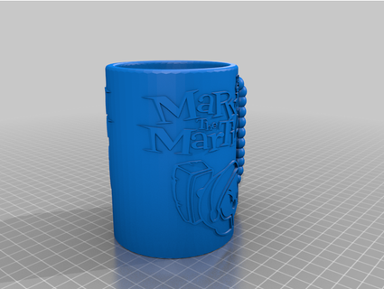 marvin martian easy mug 3dcopper 3d print model - Mito3D