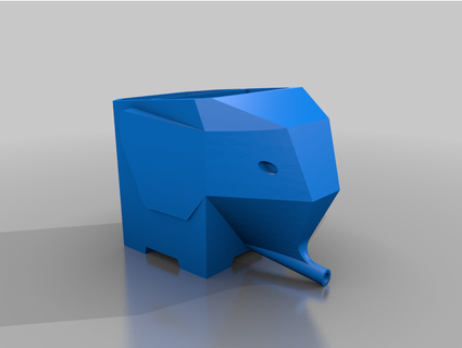 elefante cuchillería escurridor hique773 3d print model - Mito3D