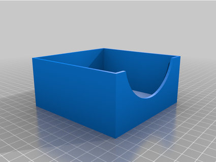 note paper box agilbert1000 3d print model - Mito3D