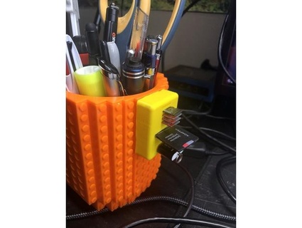 microsd kart Kulp destek Lego Fincan jeaimehp 3d print model - Mito3D