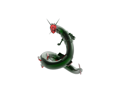 Pokémon Rayquaza kee kwan liu 3d print model - Mito3D