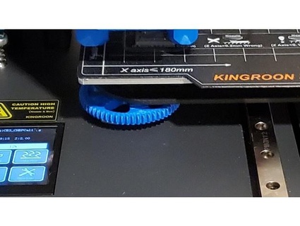 Kingroon kp3s cama ajustamiento rueda 95cruzer 3d print model - Mito3D