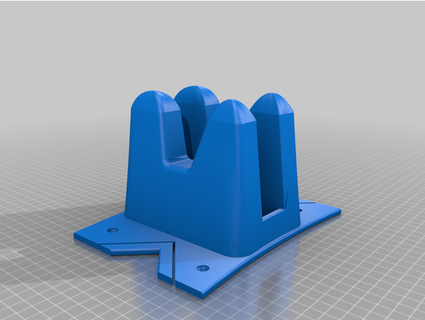 scooter stand 110 mm - ender 3 8 screw holes hski7  3d print model - Mito3D
