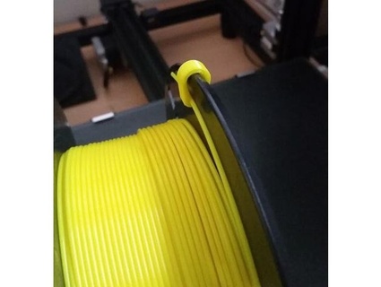 Filament Spule Clip verbessert vivamus3d 3d print model - Mito3D