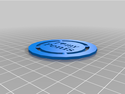 untersetzer Glas tasse Dirksbastelbude 3d print model - Mito3D