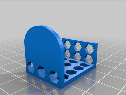 logitech c920 cover honeycomb barylauch 3d print model - Mito3D