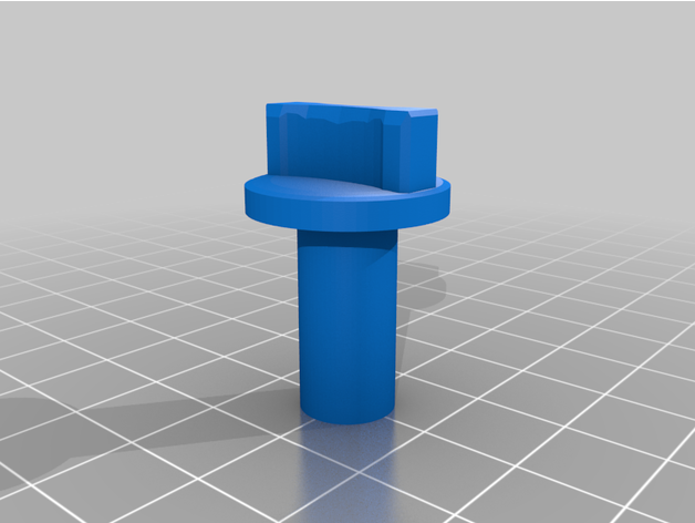 jawa Treibstoff Schalter Knopf klappern 3D print model - Mito3D