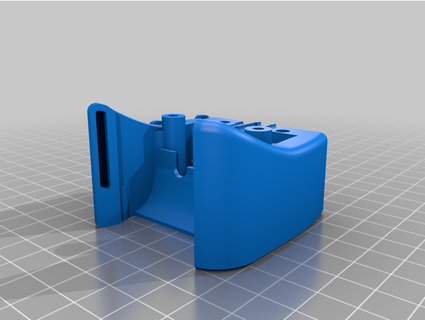 voron Nachbrenner hinlegen hotend montieren Waggster 3d print model - Mito3D