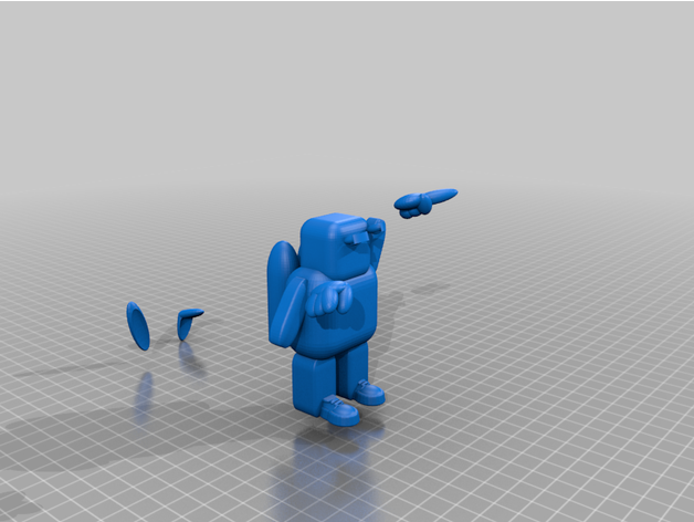 billy amyprater 3D print model - Mito3D